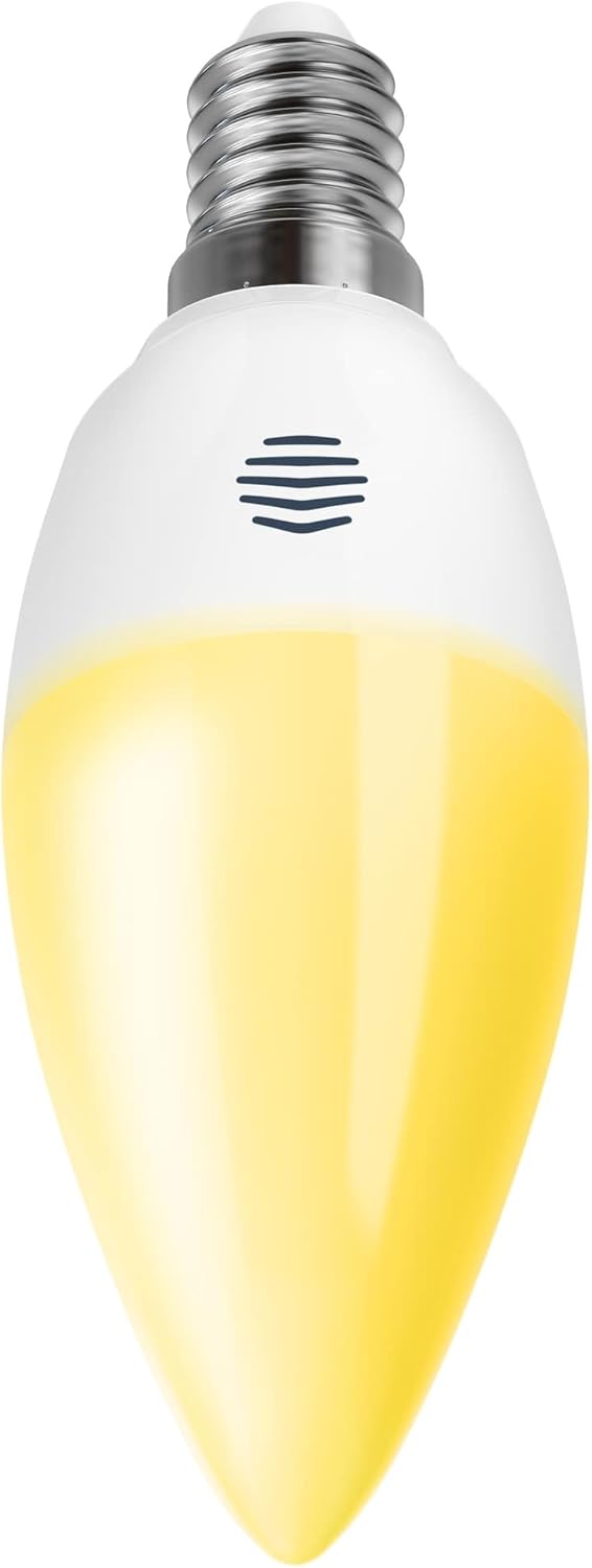 Smart Light Bulb E14 Dimmable (V9), Works with Amazon Alexa, White Main image