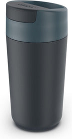 Sipp Travel mug, Hygienic, Leakproof reusable mug, Coffee & Tea Cup with Lid - 454 ml (16 fl. oz) - Blue
