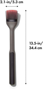 OXO Good Grips Grilling Basting Brush, Silicone, Black