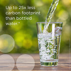 Flow XXL Water Filter Tank (8.2L) incl. 1x MAXTRA PRO Pure Performance cartridge - fridge-fitting dispenser for families and offices - now in sustainable Smart Box packaging
