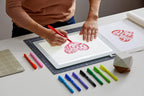 BrightPad Go | 29.2 cm x 22.8 cm (11.5" x 9") | Cordless LED Light Box | 5 Brightness Settings, Up to 4200 Lux | for Drawing, Tracing, Paper Crafting, Weeding and More. | Indigo