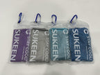 Sukeen Cooling Towels, 4 Pack Neck & Soft Breathable Sweat Towel for Men & Women Work Out Sports Yoga Golf (40"x12")