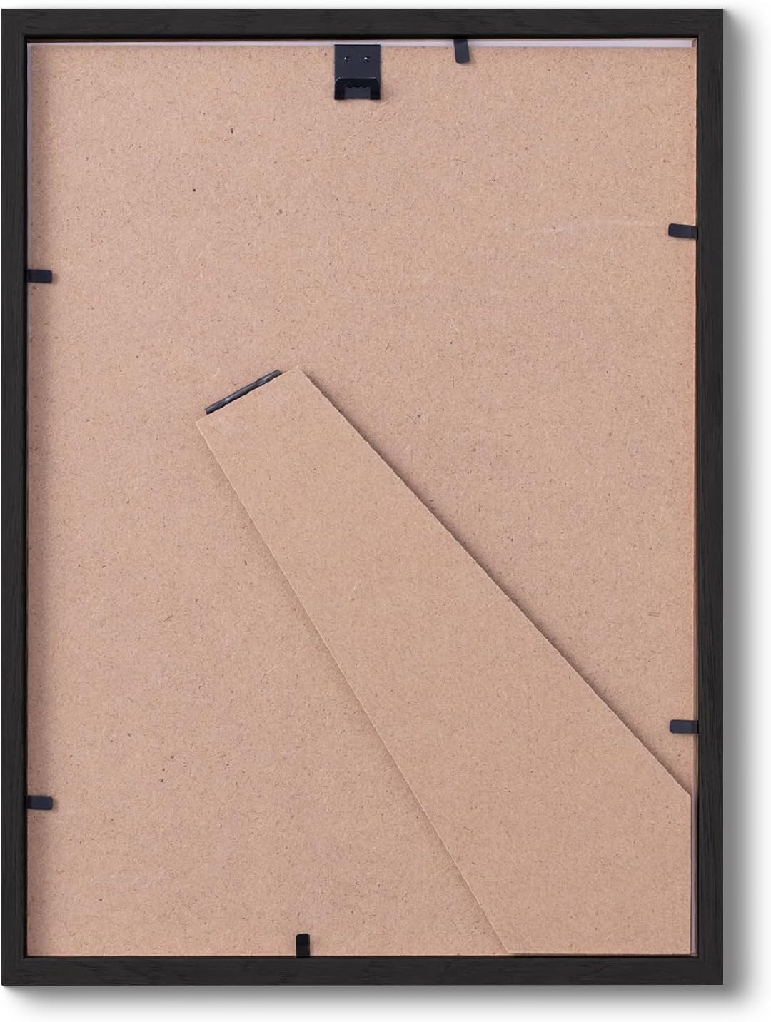 21x30cm Modern Black Wooden Picture Photo Frame A4 Photo Frame Ideal for Prints and Posters Hang Portrait or Landscape