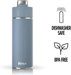 Thirsti Water Bottle and Flask 700 ML With Leak-Proof Lid, Designed For Carbonated, Hot & Cold Drinks, Ideal For Travel & Sports, Triple Insulated, Stainless Steel Bottle, Blue, DW2401EUUKBL