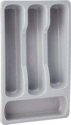 228006 Cutlery Tray Small Gray Plastic 33 x 20 x 6 cm