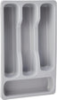 228006 Cutlery Tray Small Gray Plastic 33 x 20 x 6 cm
