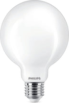 LED Premium Frosted G93 Globe Light Bulb [E27 Edison Screw] 7W - 60W Equivalent, Warm White (2700K), Non Dimmable