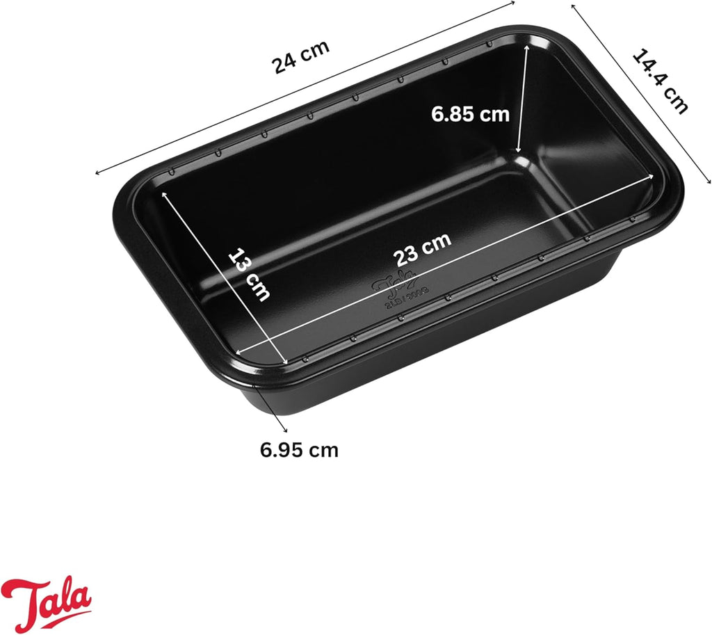 Performance, 2lb Loaf Pan, Professional Gauge Carbon Steel with Eclipse Non-Stick Coating; Perfect loaf tin for Cakes and Loaves, 24.4x14.4x6.95 cm