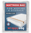 WRAPPYBAG – Mattress Cover for Moving – Heavy Duty Mattress Cover – Waterproof Plastic Bag Protector for Moving House, Storage & Transport – Double Size
