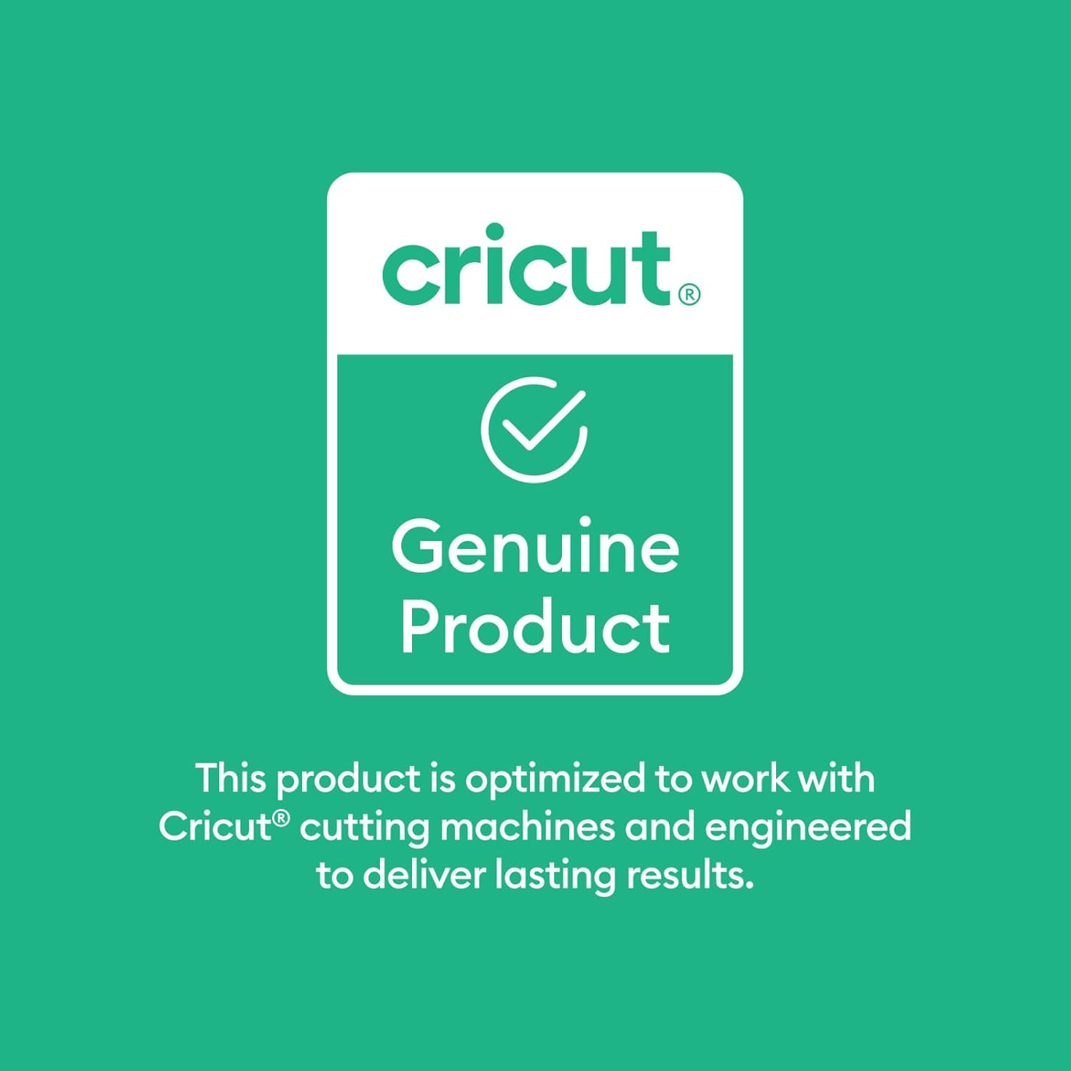 Value Vinyl | 30.5 cm x 6.1 m (12" x 20 ft) | Self Adhesive Permanent Vinyl for All Cricut Cutting Machines | White