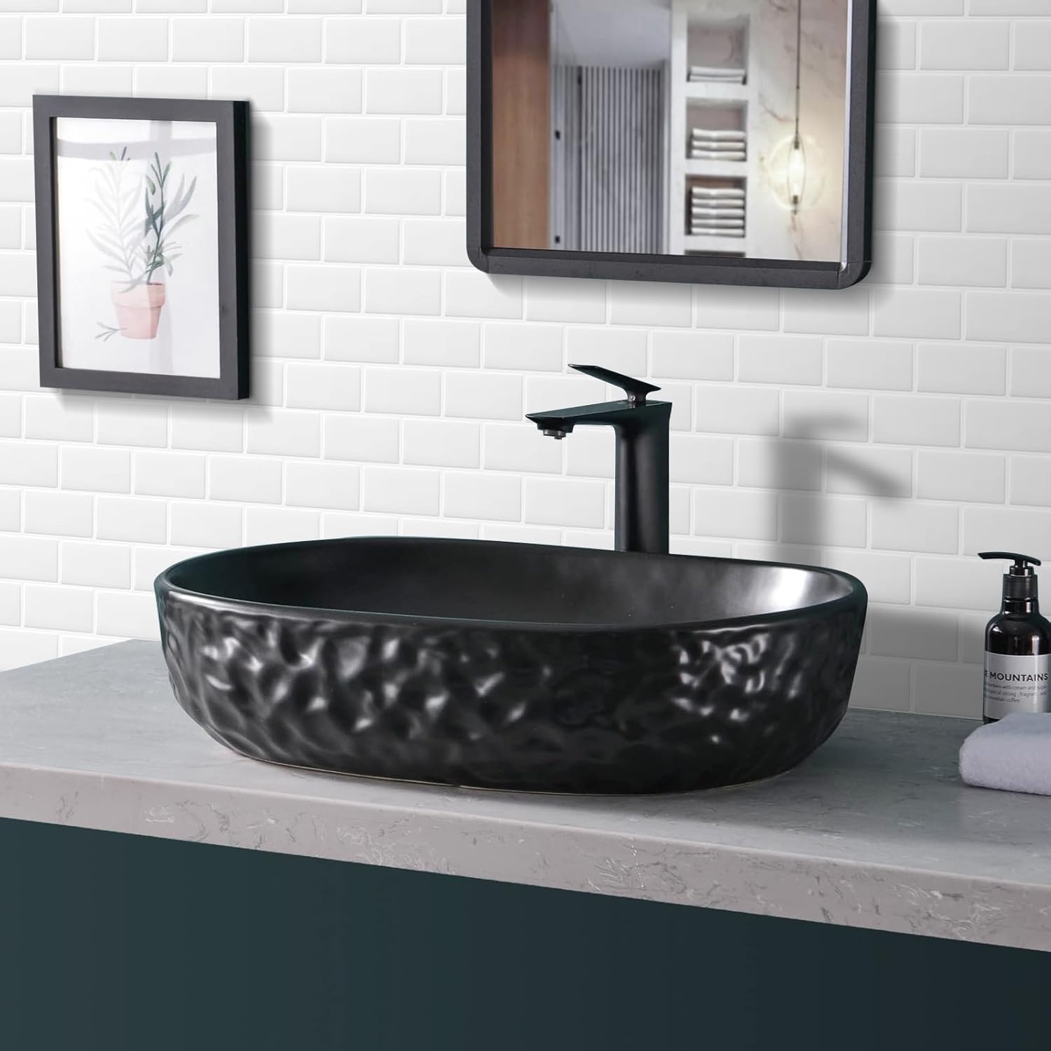 10-Sheets 3D Self Adhesive Peel and Stick Wall Tiles, Splashback & Metro Subway Tiles for Kitchen & Bathroom (30.5x30.5cm)
