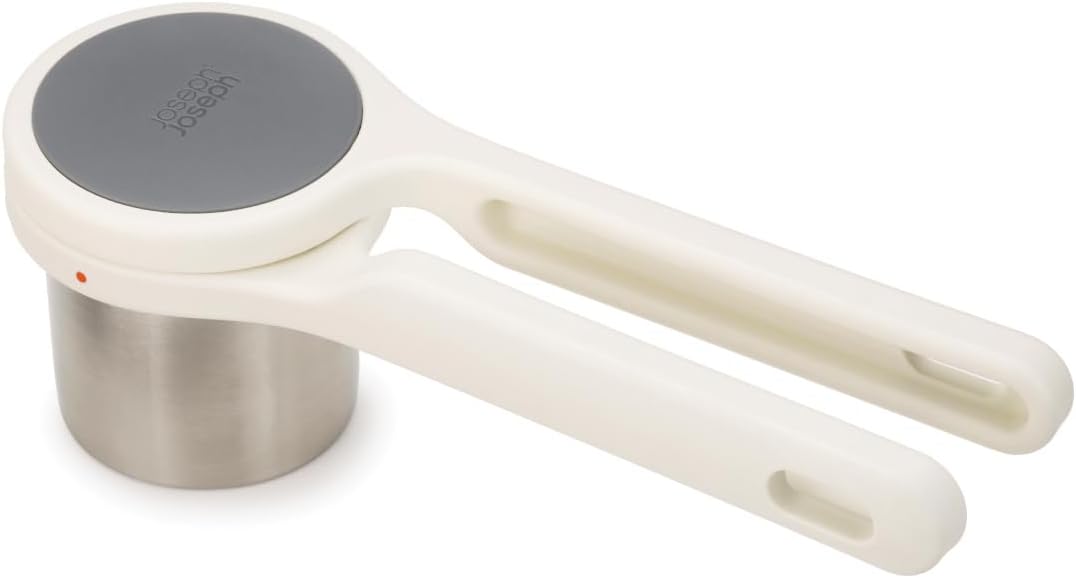 Helix Potato Ricer, Mashed and Vegetable Purees, BPA free, Stainless Steel, White/Grey, 24