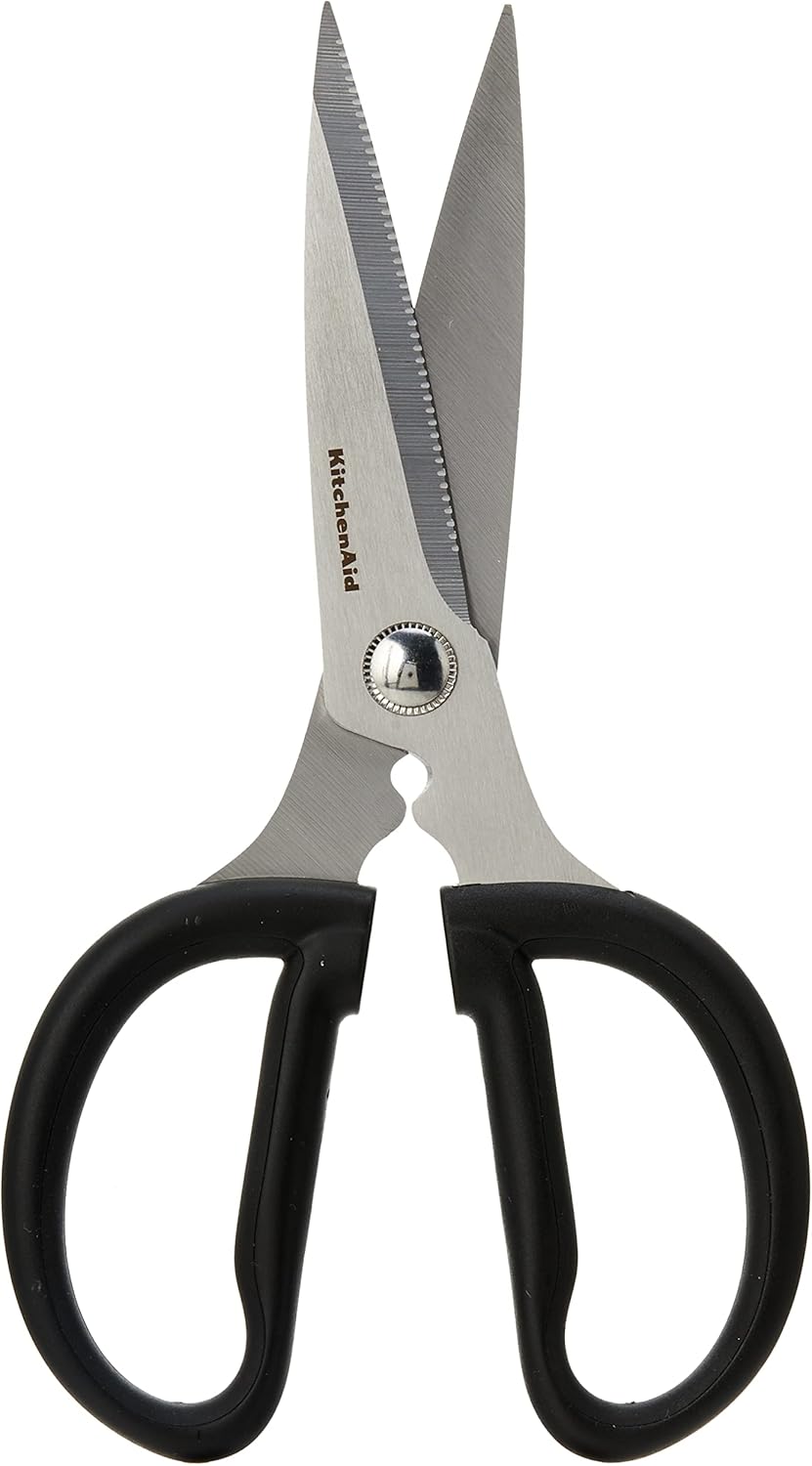All Purpose Shears, Kitchen Scissor, Durable and Easy to Clean, Onyx Black