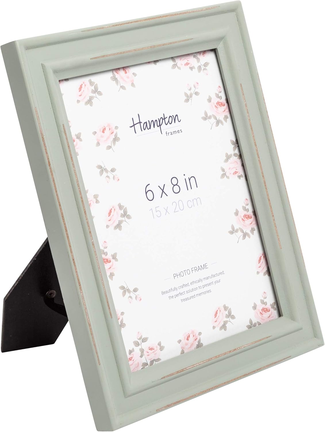 PALOMA 6x8 (15x20cm) Sage Green Picture Photo Frame Glass PAL301968S Secondary image