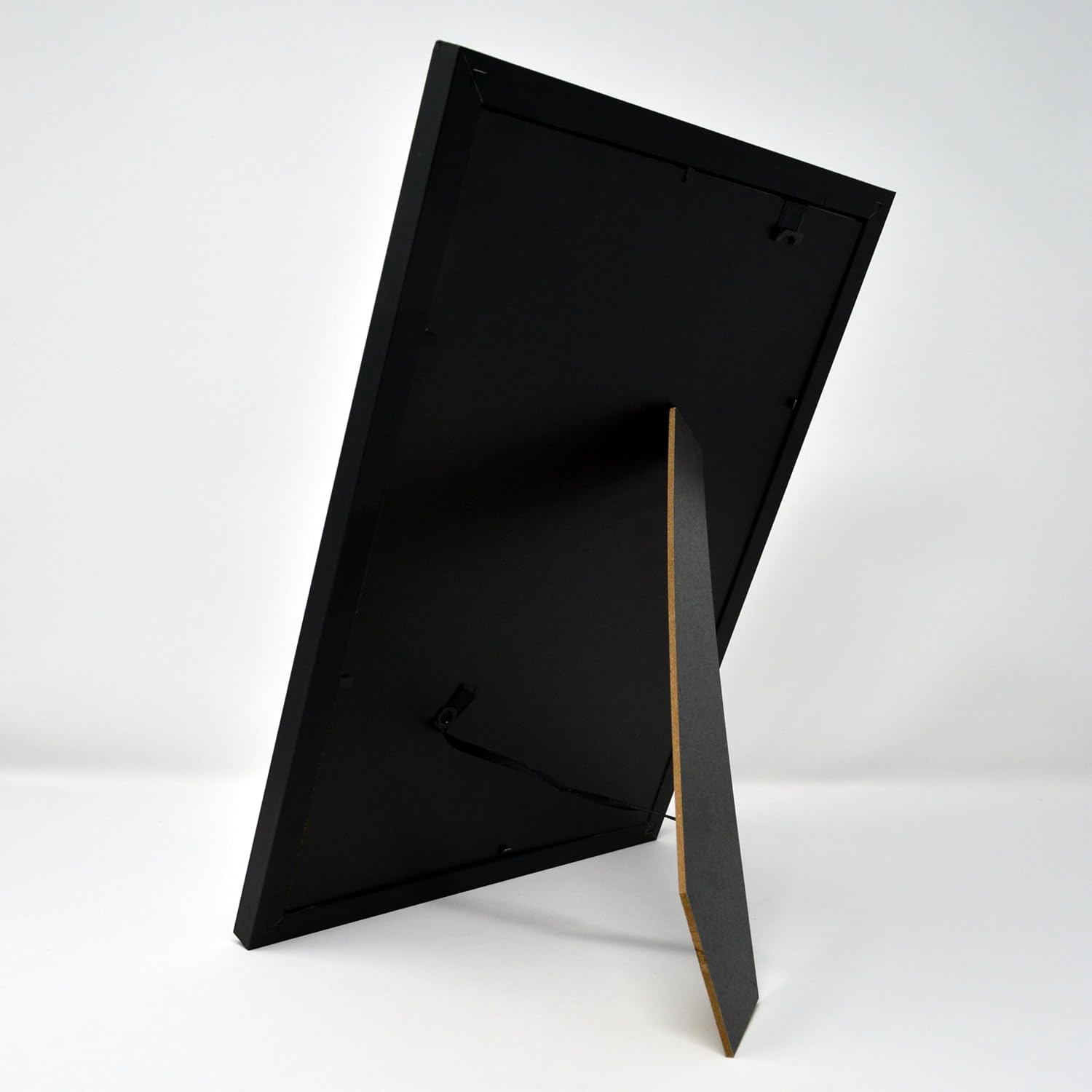 Black A4 Frame Set of 4 (21x29.7cm) with Mount for 19x14cm | Poster & Certificate Frame | Wall Mount or Table Top Display | Classic Style