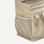 Bedside Caddy Hanging Storage Organizer, 12 x 37 x 20 cm, Linen