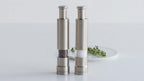 Salt and Pepper Mill, Stainless Steel, 2 Units, Silver