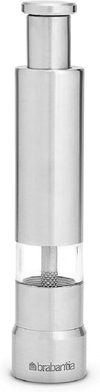 Salt and Pepper Mill, Stainless Steel, 2 Units, Silver