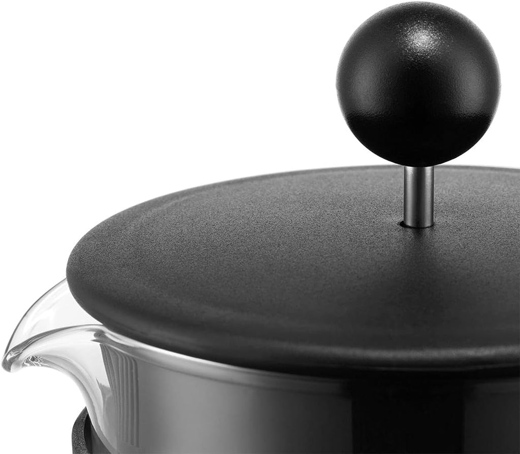 French Press Kenya - 1L / 8 Cups Manual Coffee Maker - Heat-Resistant Glass & Stainless Steel - Dishwasher Safe Cafetiere - Made in Portugal