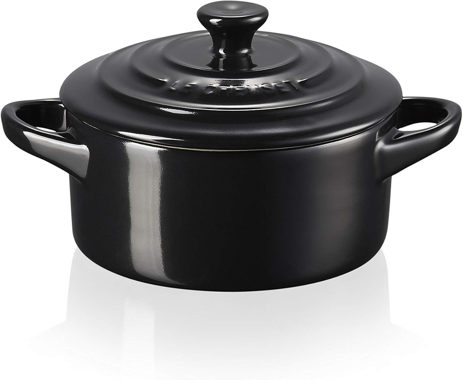 Stoneware Petite Round Casserole, 0.25 L, Matte Black, 71901100000100