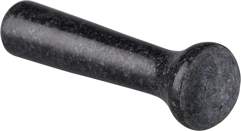 Worcester Black Pestle & Mortar Set, Granite, Spice Grinder/Herb Grinder, 140mm, Small Pestle and Mortar Set, 2 Year Guarantee
