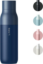 Bottle Twist Top 25oz - Insulated Stainless Steel Water Bottle | BPA Free | Reusable Water Bottle for Camping, Office, and Travel | Keep Drinks Cold and Hot, Monaco Blue