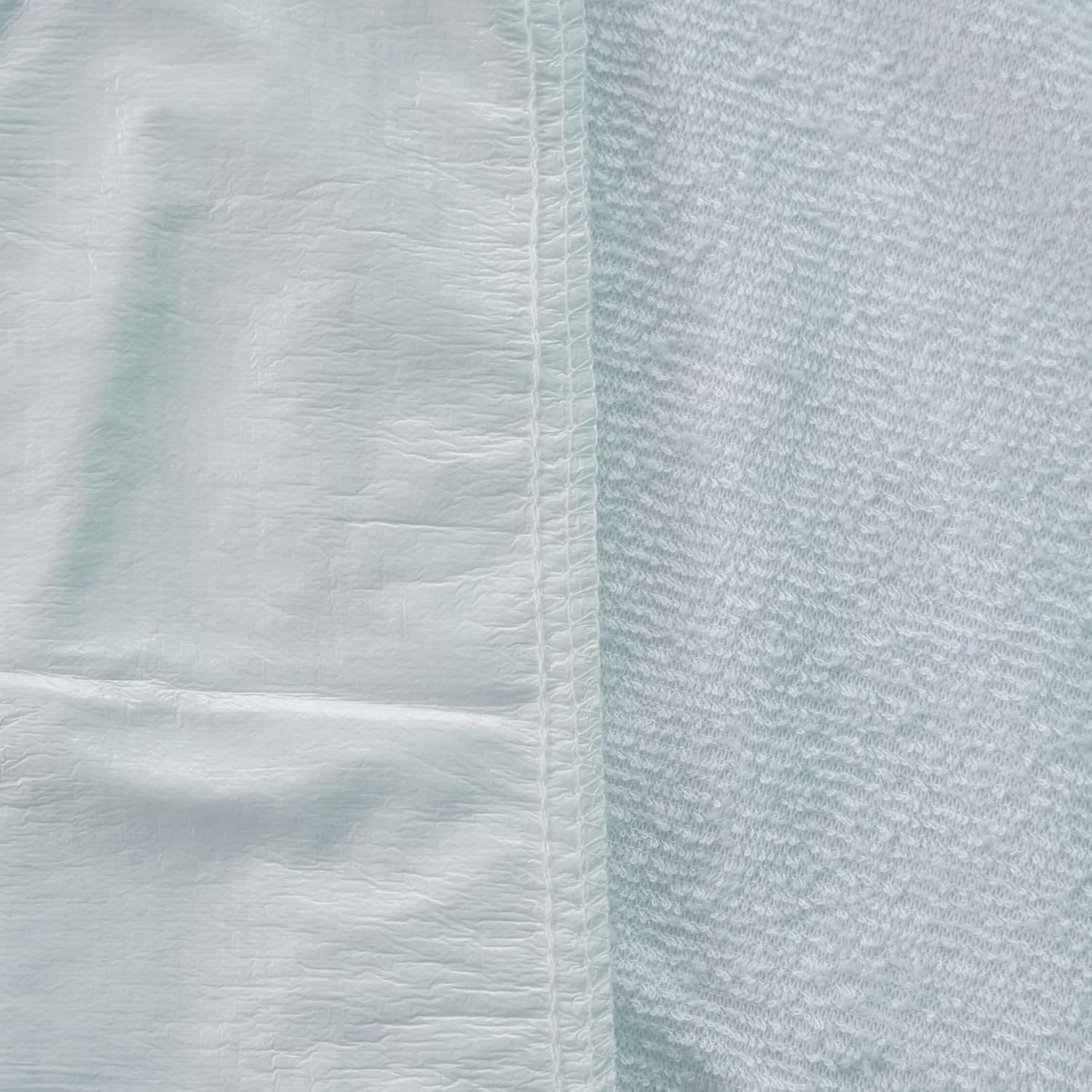 100% Waterproof Mattress Protector - 30 Cm Deep Stretch Skirt – Double (137x190) Cm Terry Towel Mattress Topper – Anti Allergy and Breathable Fitted Mattress Cover..(Double(137x190+30) Cm)