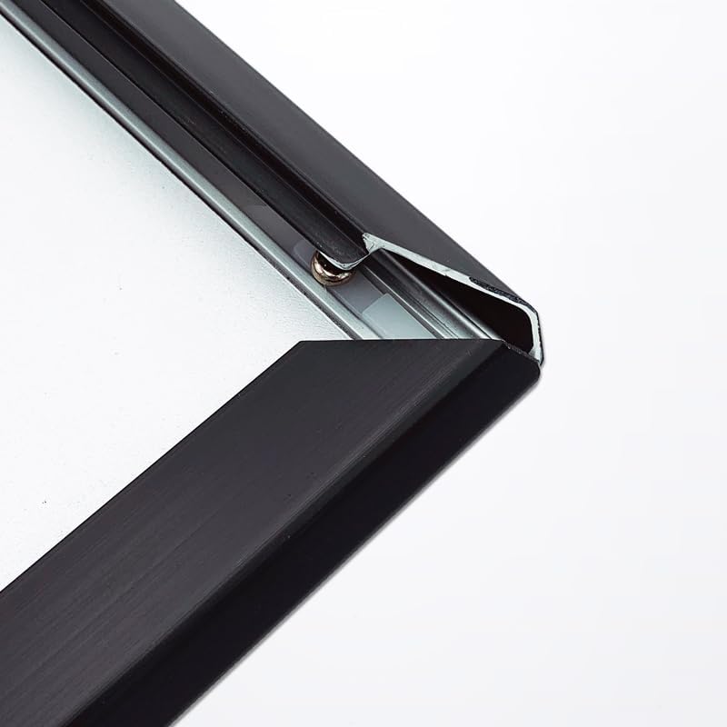 Biggest Aluminium Snap frame Poster Frame Clearence sale In Black and silver Colour (2 x A3 Black MItred)
