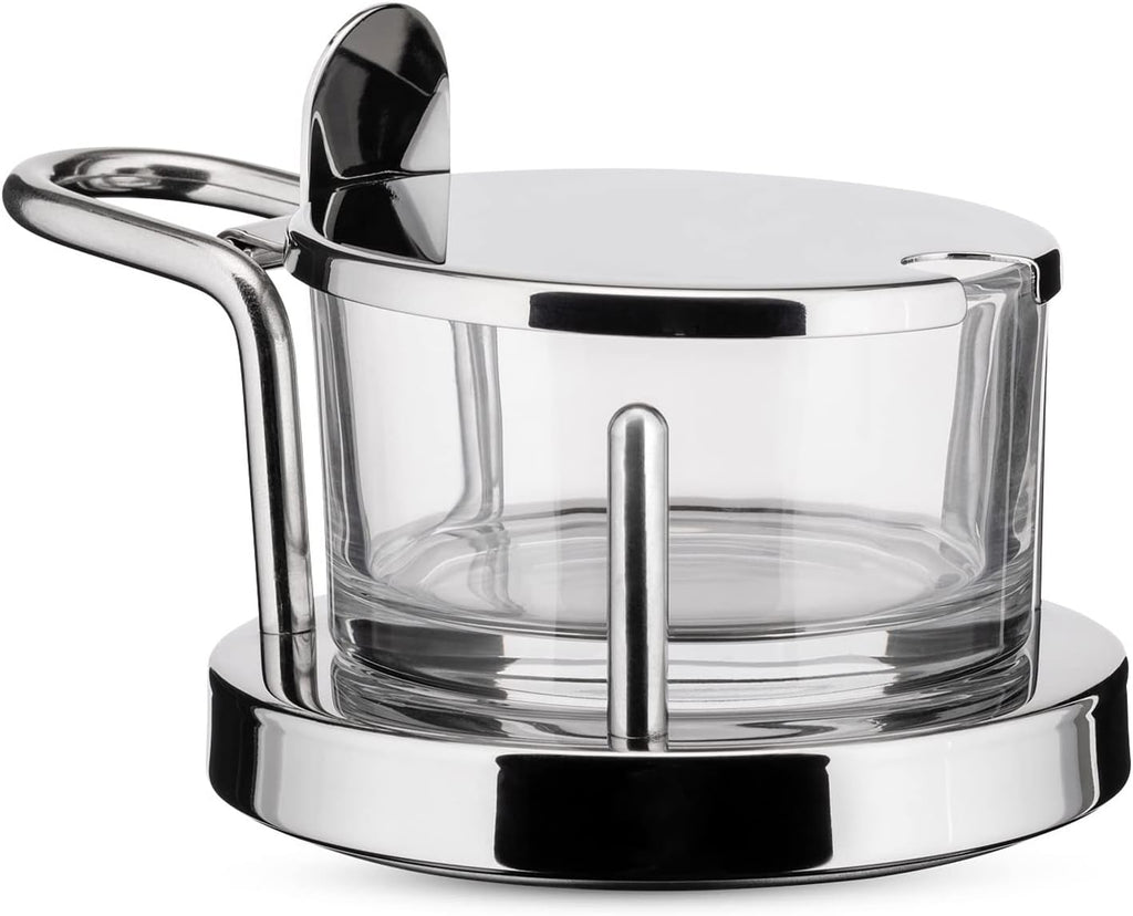 5071 - Design Cheese Cellar, Glass and Stainless Steel