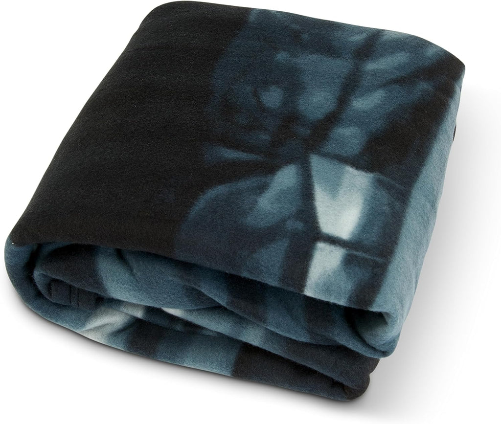 Northwest Star Wars Full Body Player Comfy Throw Blanket with Sleeves, Polyester, Black, Adult (48 x 71 in)