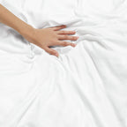 Hotel Quality 1000 Thread Count 100% Egyptian Cotton Double Size Zipper Closure Duvet Cover With 2pc Pillow Shams Premium 3PC Duvet Set (Double, White, Solid)