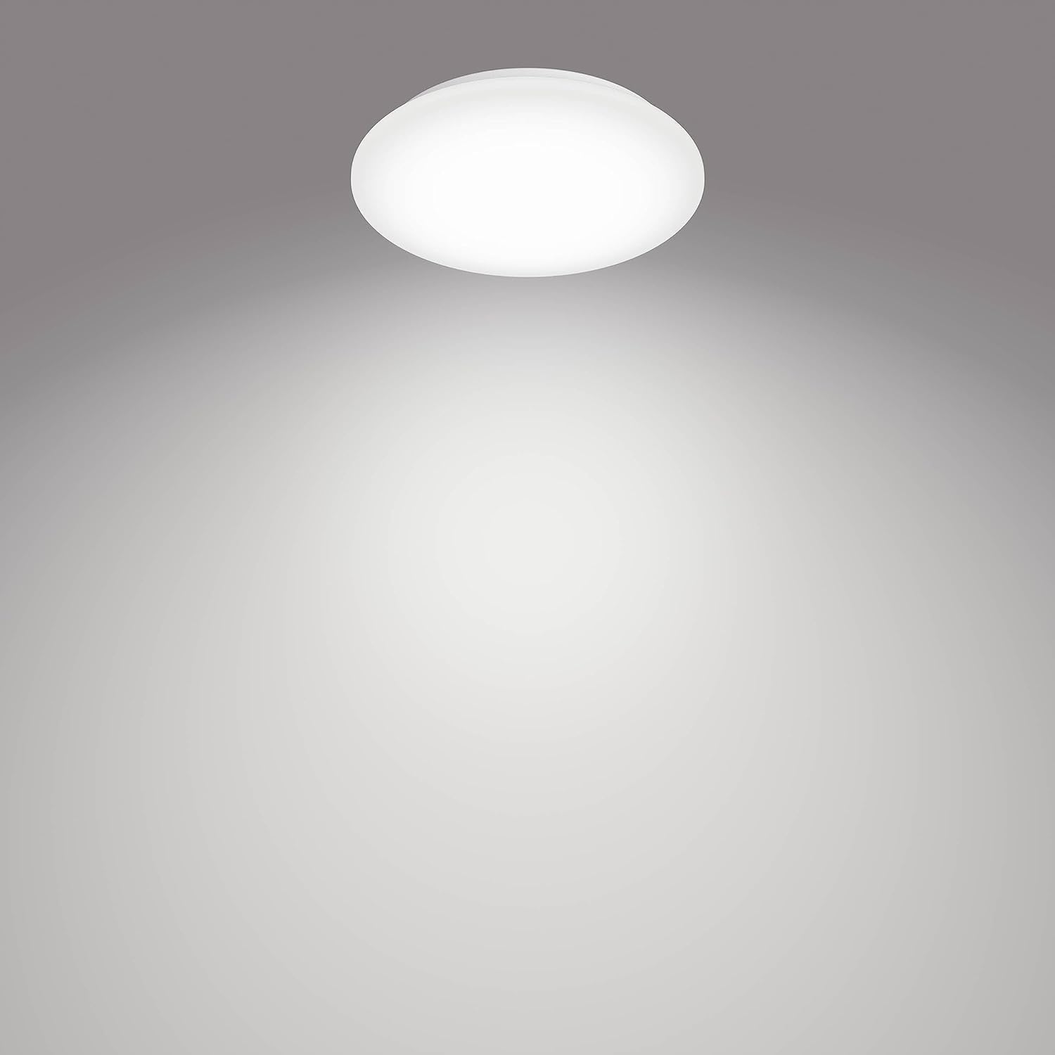 Moire LED CL200 Ceiling Light Round 10W Cool White Light White