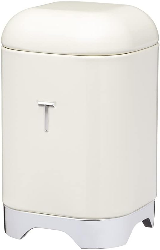 Lovello Tea Caddy, 11 x 19 cm (4.5" x 7.5") - Vanilla Cream Main image