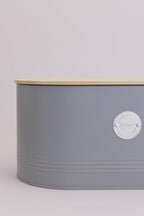 Living Grey Bread Bin
