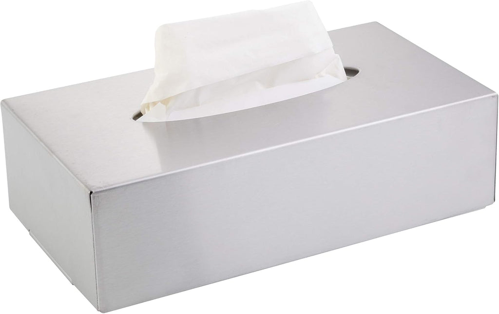 Cosmetic Tissue Dispenser Box Stainless Steel (Previous Model to 39329)