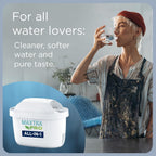 Marella XL Water Filter Jug Blue (3.5L) incl. 1x MAXTRA PRO Pure Performance cartridge - large-volume jug with digital LTI and Flip-Lid - now in sustainable Smart Box packaging