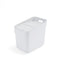 Ready to Collect 100% Recycled 20L Kitchen Accessories Recycling Lift Top Bin White Light Grey Lid