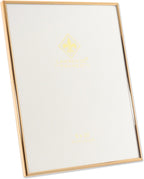 Lawrence Frames 8W x 10-Inch H Simply Gold Metal Picture Frame (670080)
