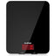 201 Digital Kitchen Scales with Tempered Glass Platform (Batteries included), Electronic Weighing Food Scale with Backlit LCD, Multifunction for Office School Home Baking Cooking, 5kg/11lb