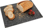 Housewares Speckled Granite Chopping Board - 40 x 30 cm, Black