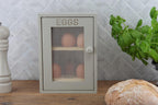 APOLLO THE HOUSEWARES BRAND 4936 Egg cabinet GREY, Wood, 12 x 18 x 25 cm