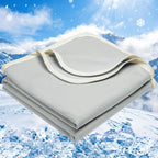 Double Cooling Blanket Double Size for Hot Sleepers, Double Side Arc-Chill Q-Max>0.5 Cooling Blanket for Night Sweats to Keep Cool, 150 x 200cm, Grey