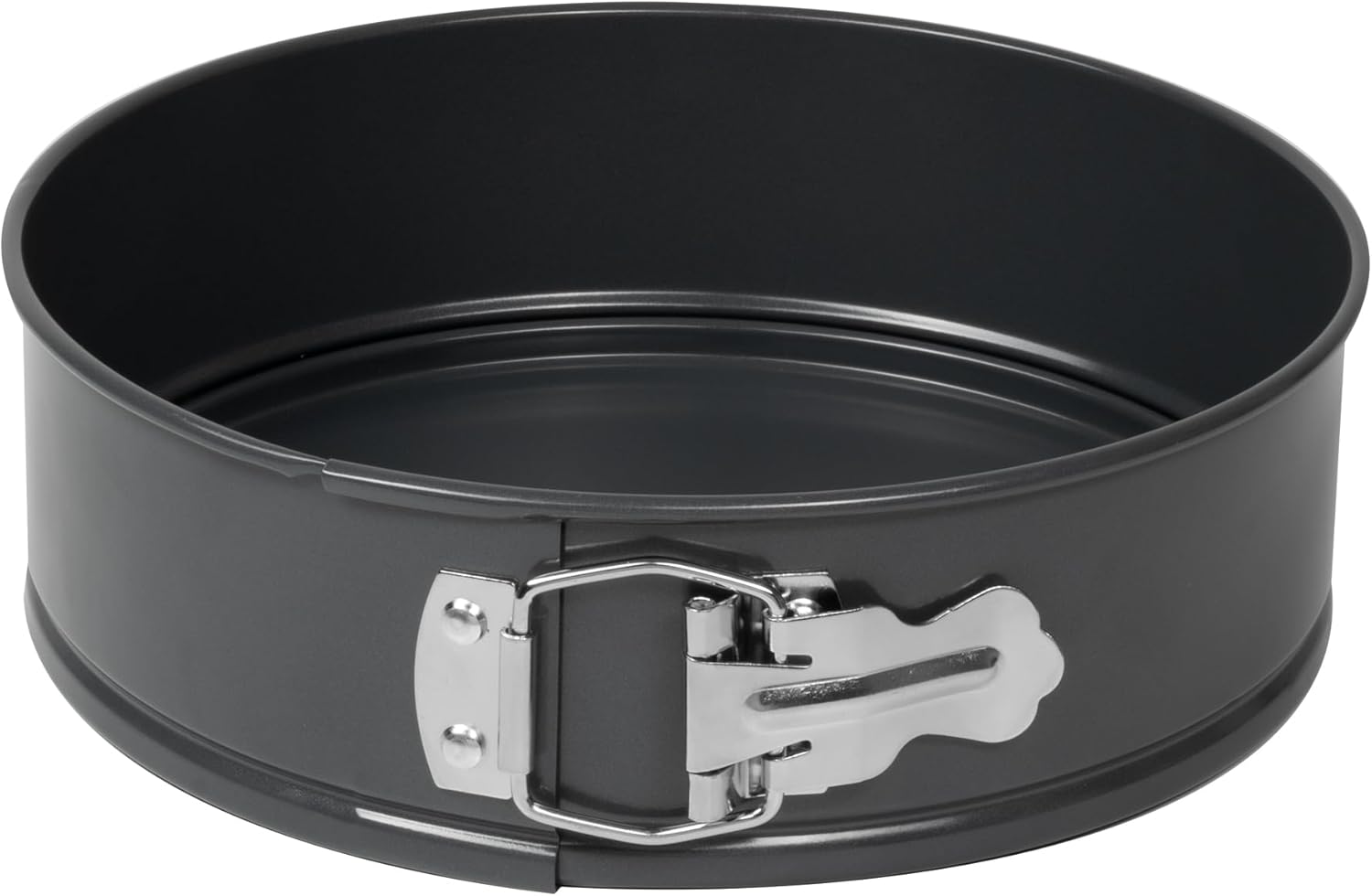 Cake ring with Teflon non-stick coating, 23 cm diameter, gray