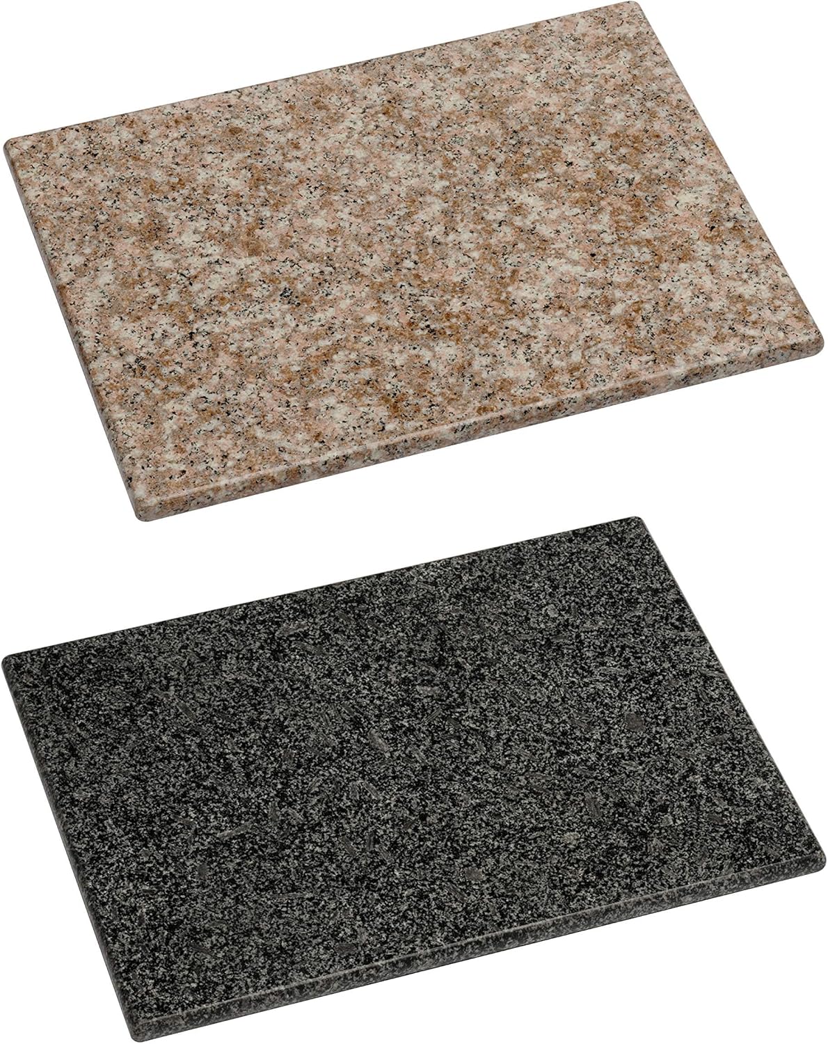 Housewares Speckled Granite Chopping Board - 40 x 30 cm, Black