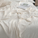 bearberry Super Soft Fluffy Throw Blanket Lightweight Cozy Warm Throw Blankets for Couch Bed Sofa All Season(Cream, 50”x60”)