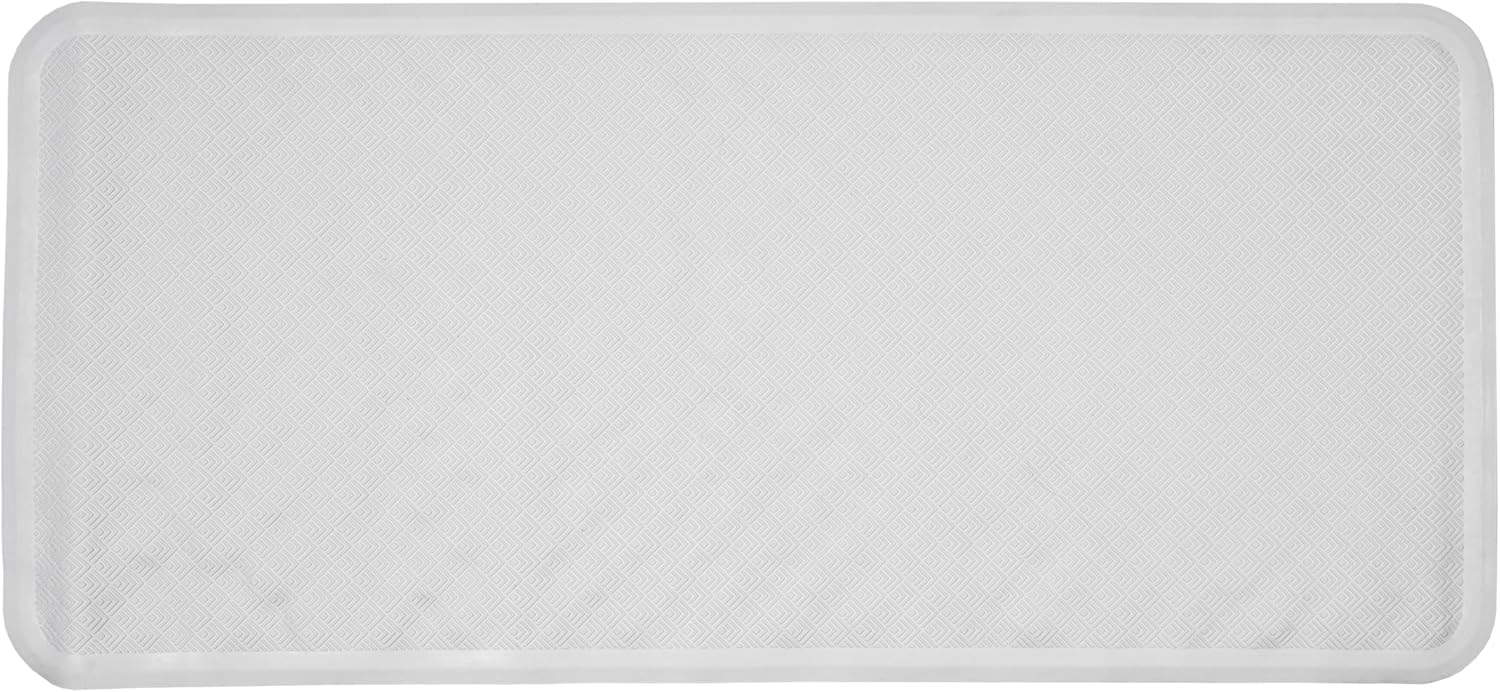 Rubagrip Bath Mat Non Slip Anti Mould for Inside Bath - Slip Resistant with Secure Grip Suction Cups, Easy to Clean, Made from Natural Rubber, Anti-Bacterial Hygiene 'N' Clean (58 x 34cm) Secondary image