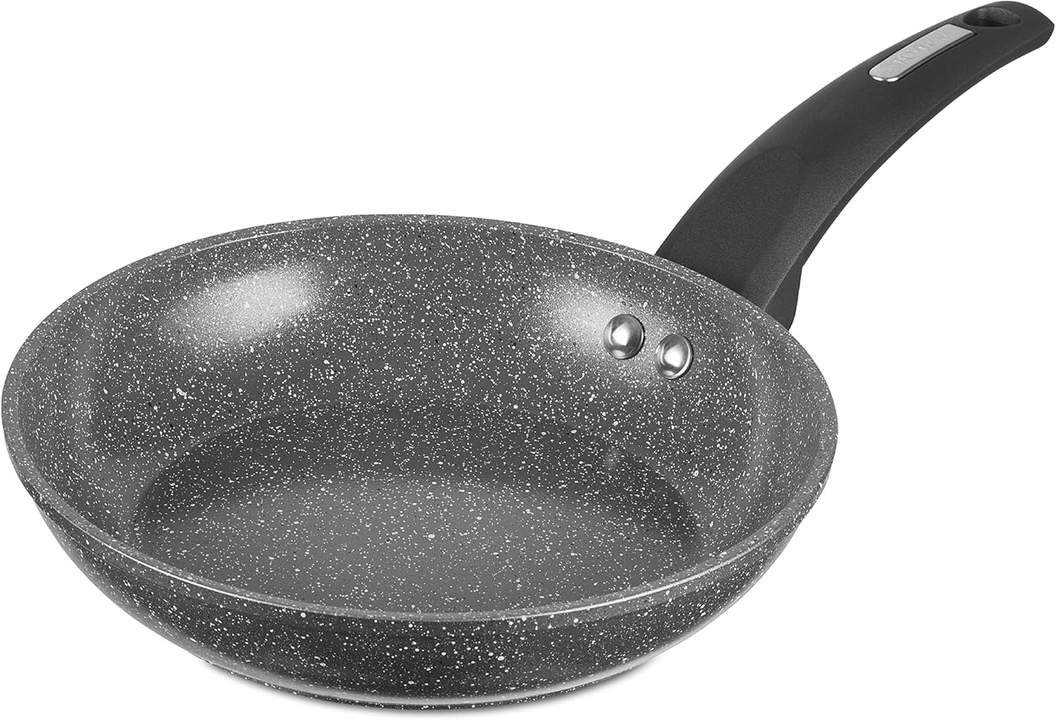 Cerastone T81222 Forged Frying Pan with Non-Stick Coating and Soft Touch Handles, Graphite, 20 cm Main image