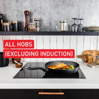 Titanium Essential Frying Pan 20 cm, Non-Stick Coating, Metal Safe, Compatible with All Hobs Except Induction, Flawless Glide, Everyday Use, B9410244