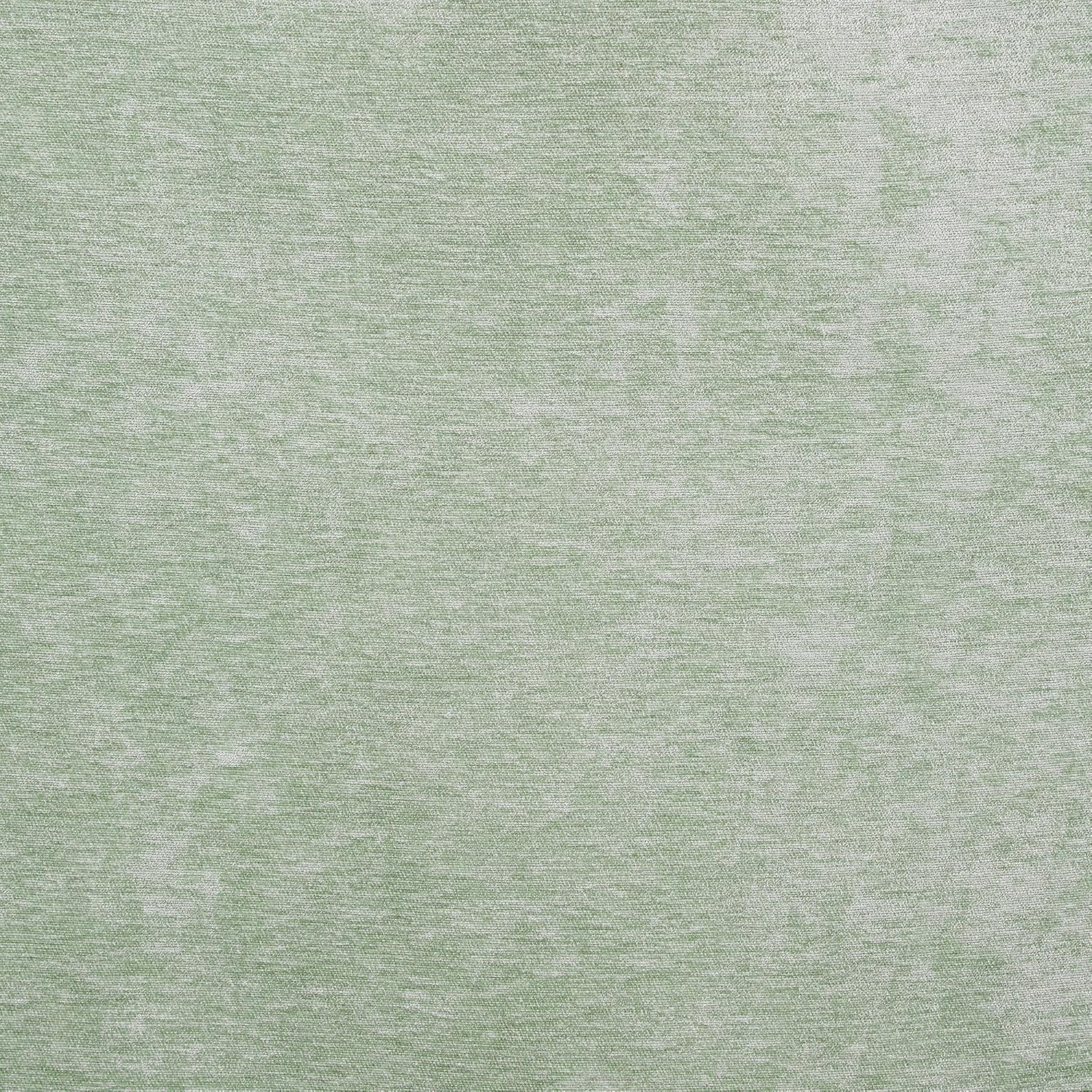 Sage Green Woven Curtains - 2 Panels, 66"x90" (168x229cm) - Light Green Eyelet, Textured Chenille - Luxury Drapes for Bedroom/Living Room