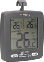 Pro Freezer Thermometer, Energy Saving, Current-Min-Max Temperature Display, -4°F to -140°F Range, Black